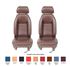 TR4-6 Suffolk Seats with Head Rests - Leather - Pair - RR1542 - 1